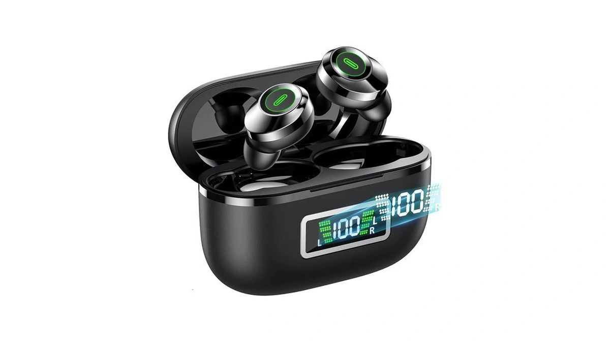 Cagpmeol Wireless Earbuds, Bluetooth 5.4 Headphones In Ear With Mic