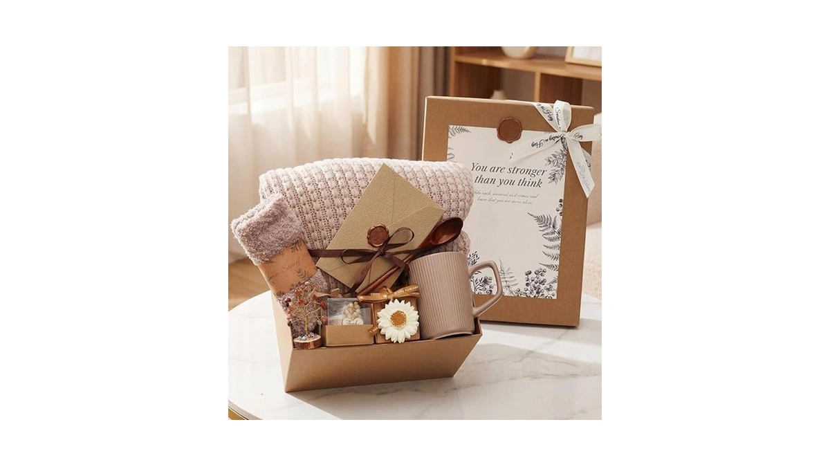 Get Well Soon Gifts Baskets For Women, Thinking Of You