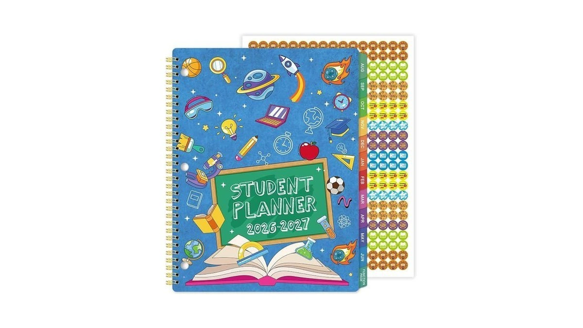 Student Planner 2026-2027 - Student Planner, School Planner 2026-2027