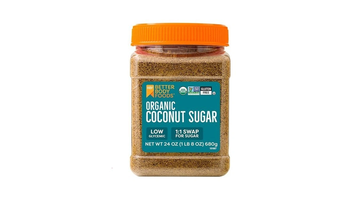 Betterbody Foods Organic Coconut Sugar, Gluten-free, Non-gmo, Low Glycemic Sugar