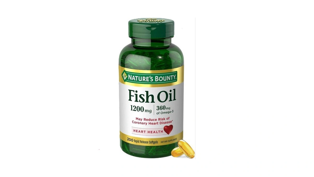 Nature's Bounty Fish Oil Omega 3 Supplements - Supports Heart