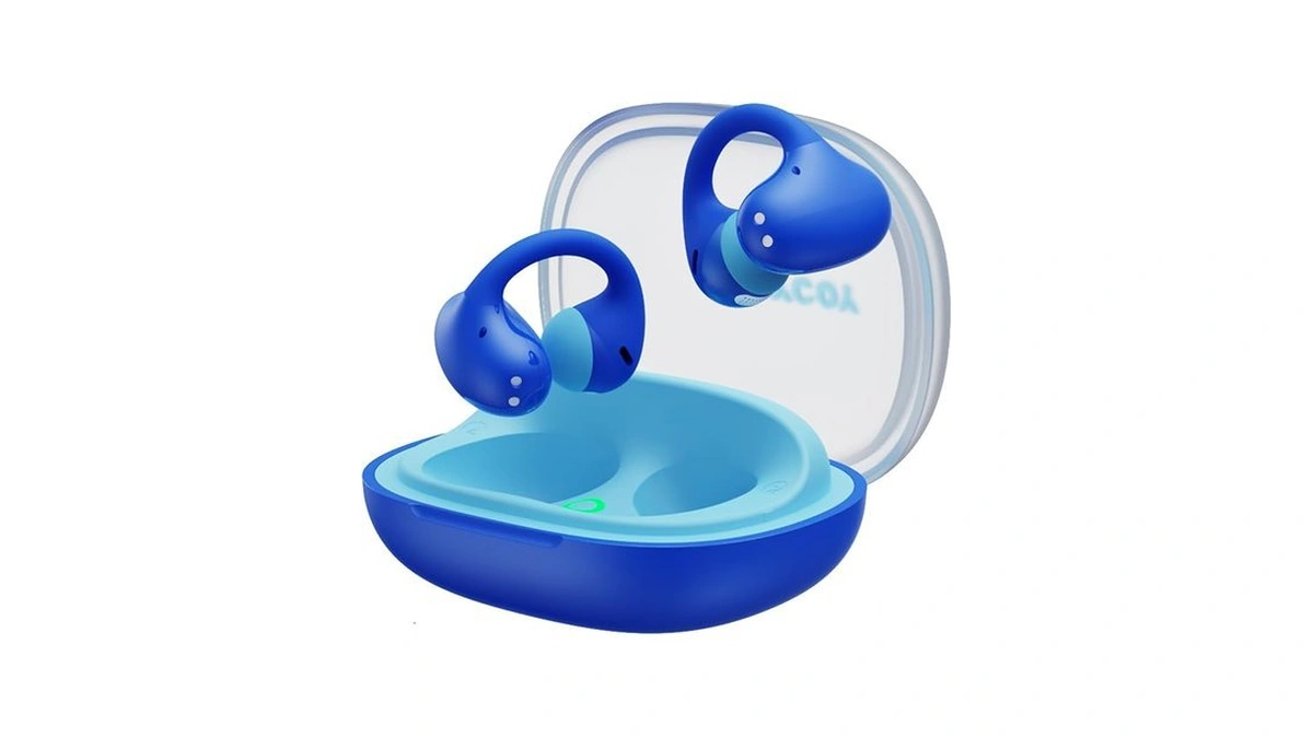 Foycoy Kids Open Ear Earbuds, Clip-on, Bluetooth 6.0