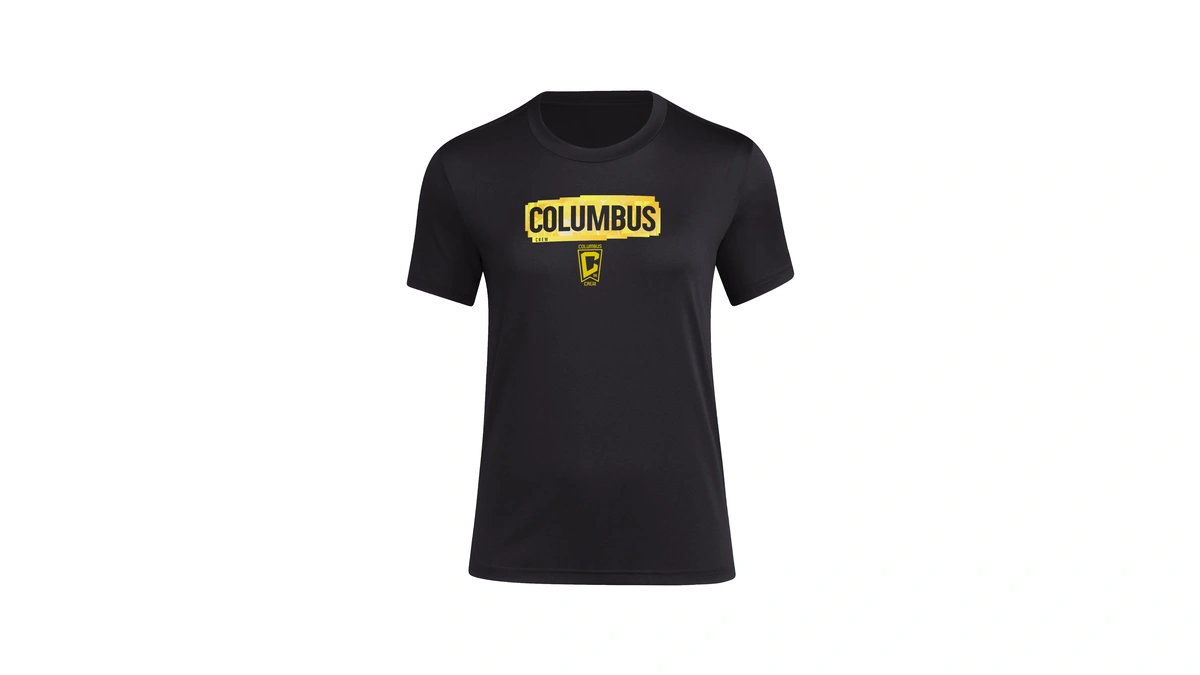 Adidas Women's Columbus Crew Local Pop Short Sleeve Pre-game T-shirt,