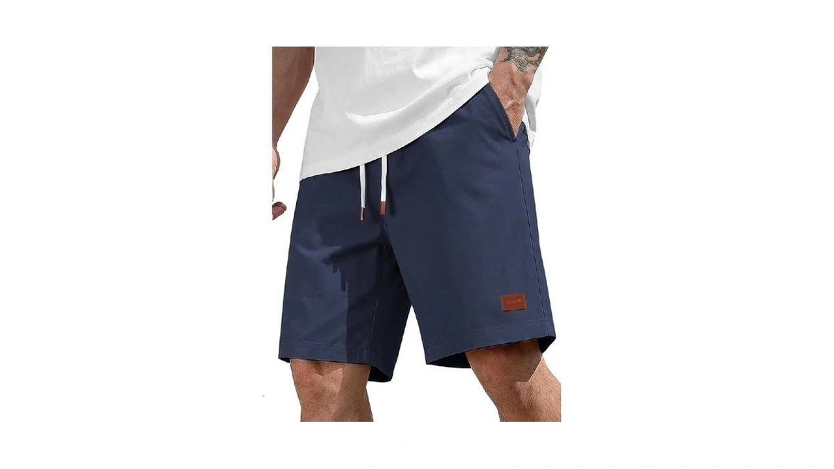 Amazon : Coofandy Men's Cotton Shorts Casual Summ