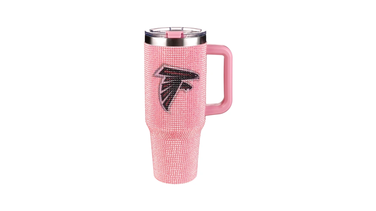 The Memory Company Officially Licensed 40oz Pink Bling Game Day