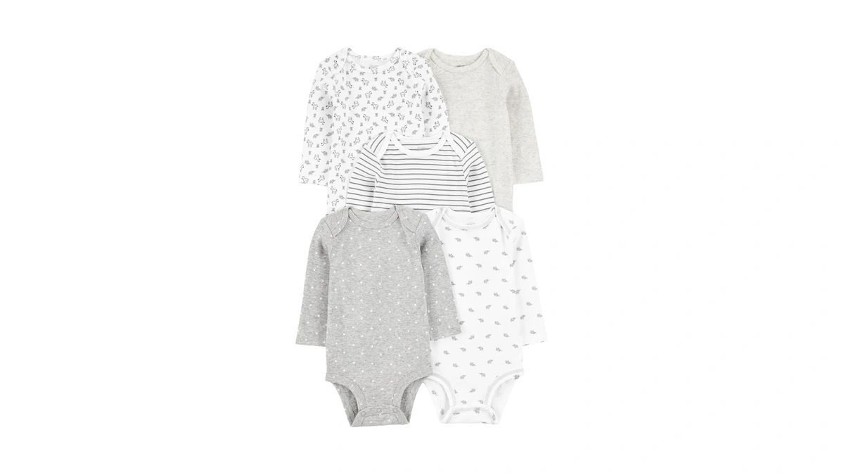 Simple Joys Carter Unise Babies Long-sleeve B...