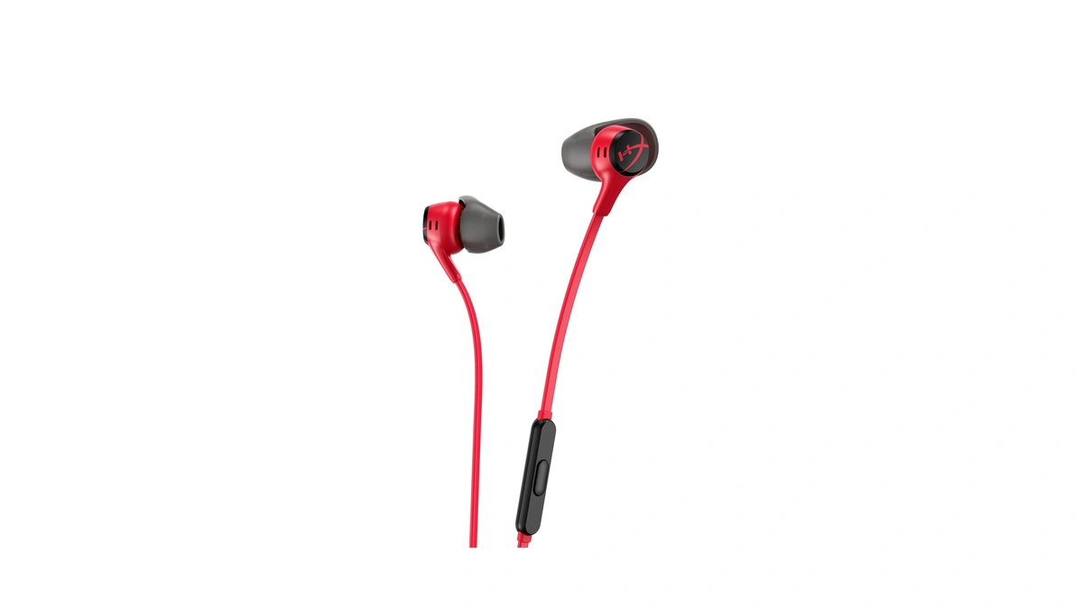 Hyperx Cloud Earbuds Ii – 14mm Drivers, Four Eartips, Hard-shell
