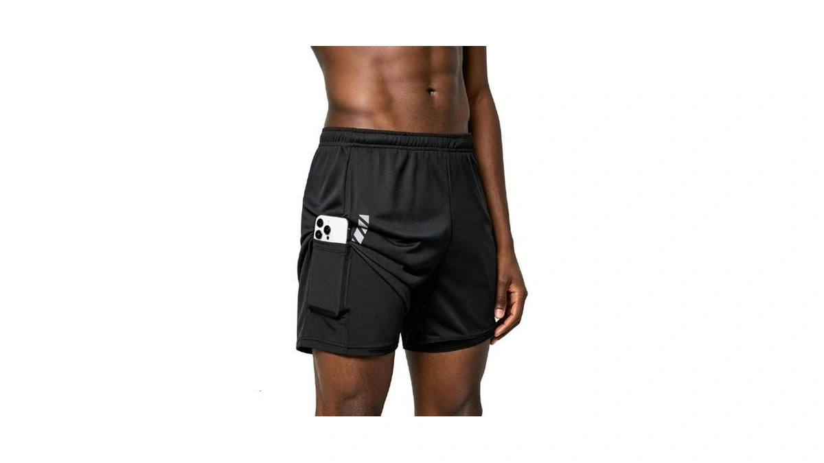 Amazon : 3 Pack Mens 2 In 1 Running Short, 5 Inch