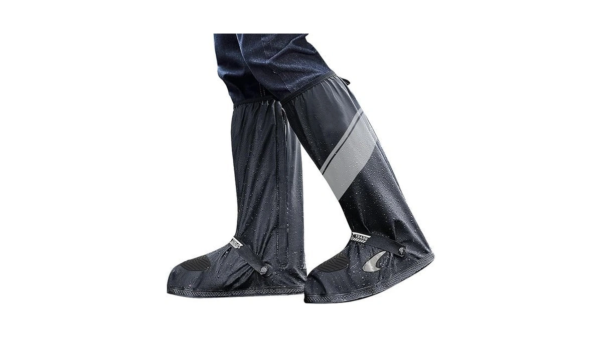 Waterproof Shoe Covers Motorcycle Rain Shoe Cover Reusable Rain Boot