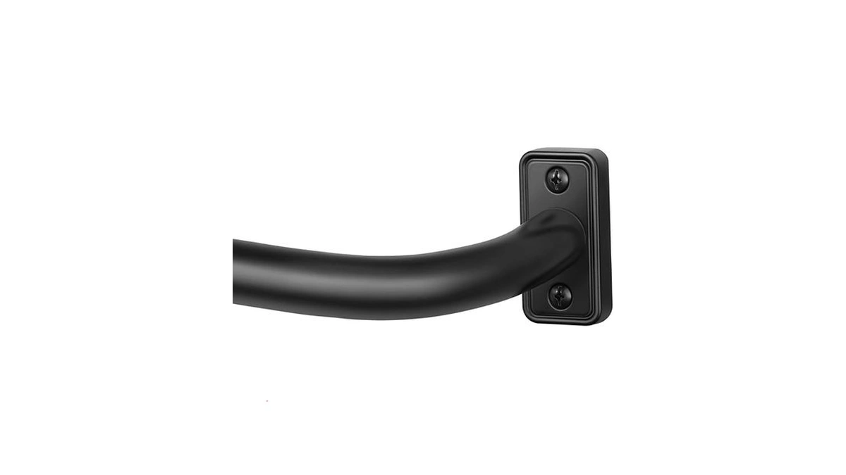 Houmiggle Wrap Around Curtain Rods, 32 To 90 Blackout Curtain