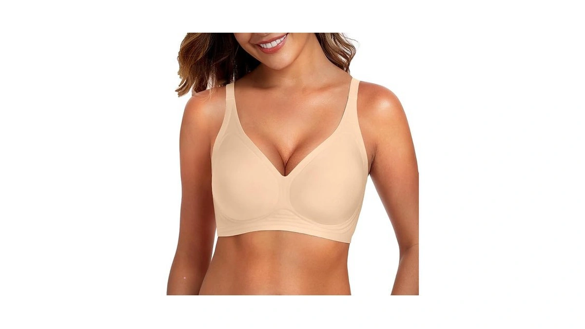 Db Moon Womens Wireless Bras Supportive No Underwire Bralette Seamless