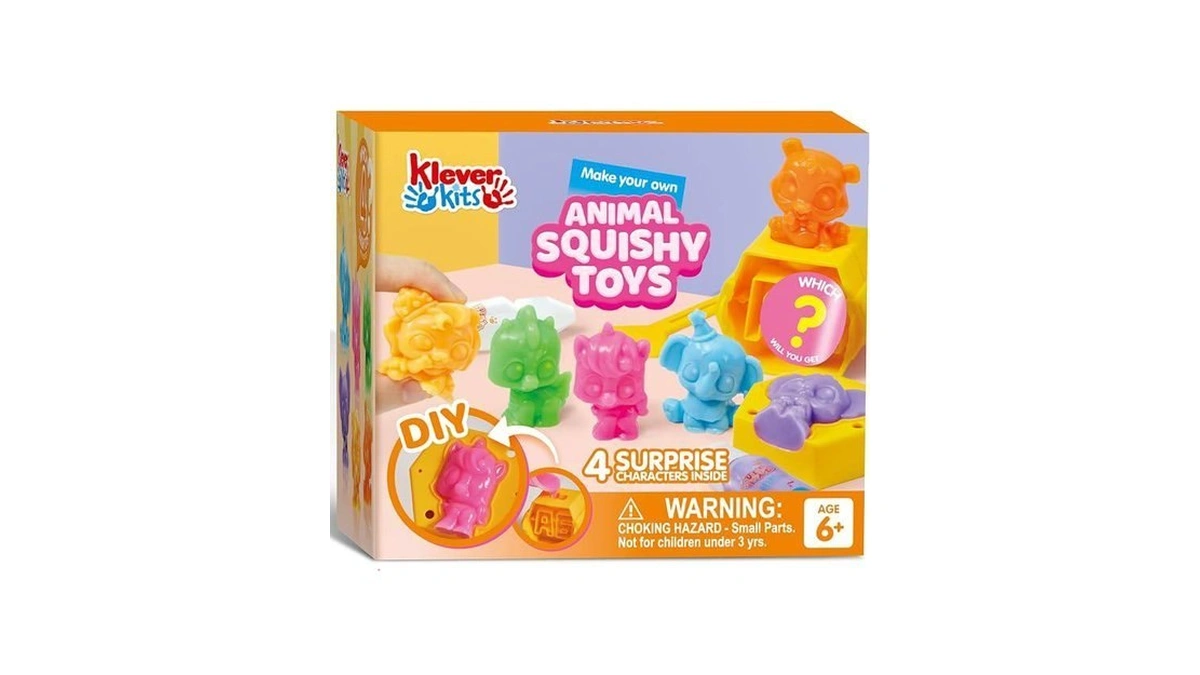 Jova Klever Kits Squishy Toys, Diy Squishy Animal Making Kit,