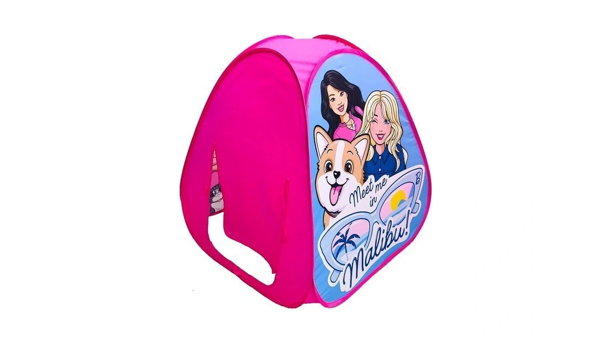 Barbie™ Malibu Pop Up Play Tent For Kids – Triangle
