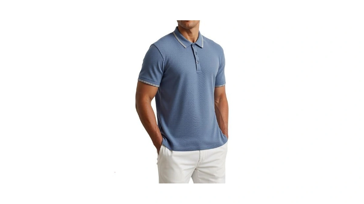 Men's Polo Shirts Short Sleeve, Dry Fit Tactical Golf Shirt