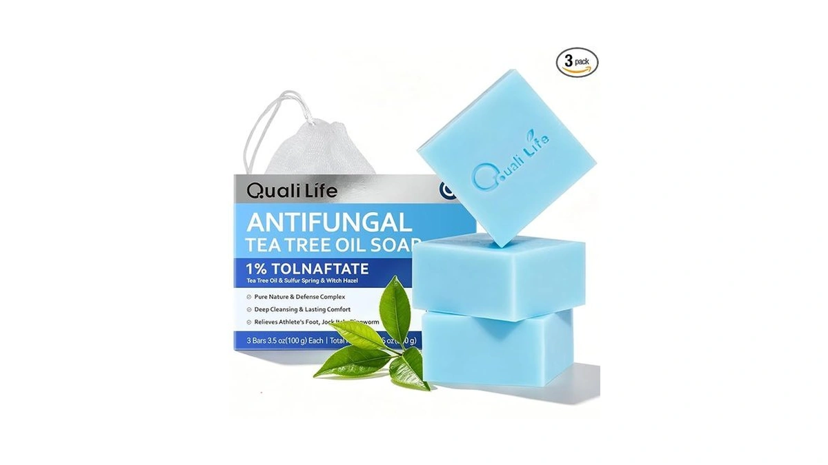 Amazon code: Qualilife Antifungal Soap With Tea Tree