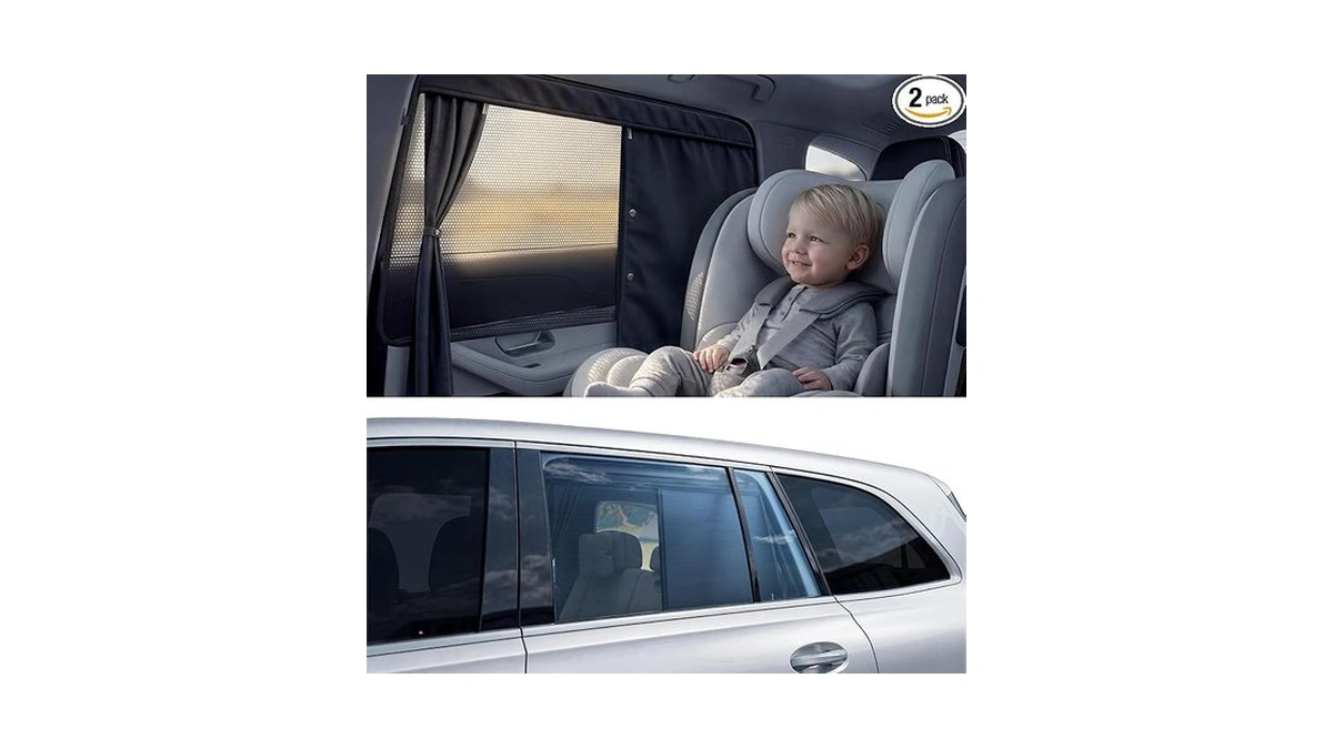 Nmoiss 2026 Upgraded Exclusive Dual-layer Car Side Window Sunshade For