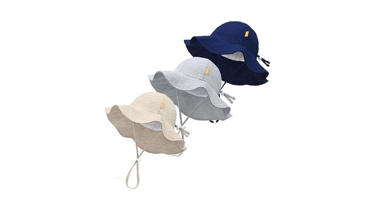 Baby Sun Hat Toddler Boy Girl Adjustable Outdoor Beach Hat