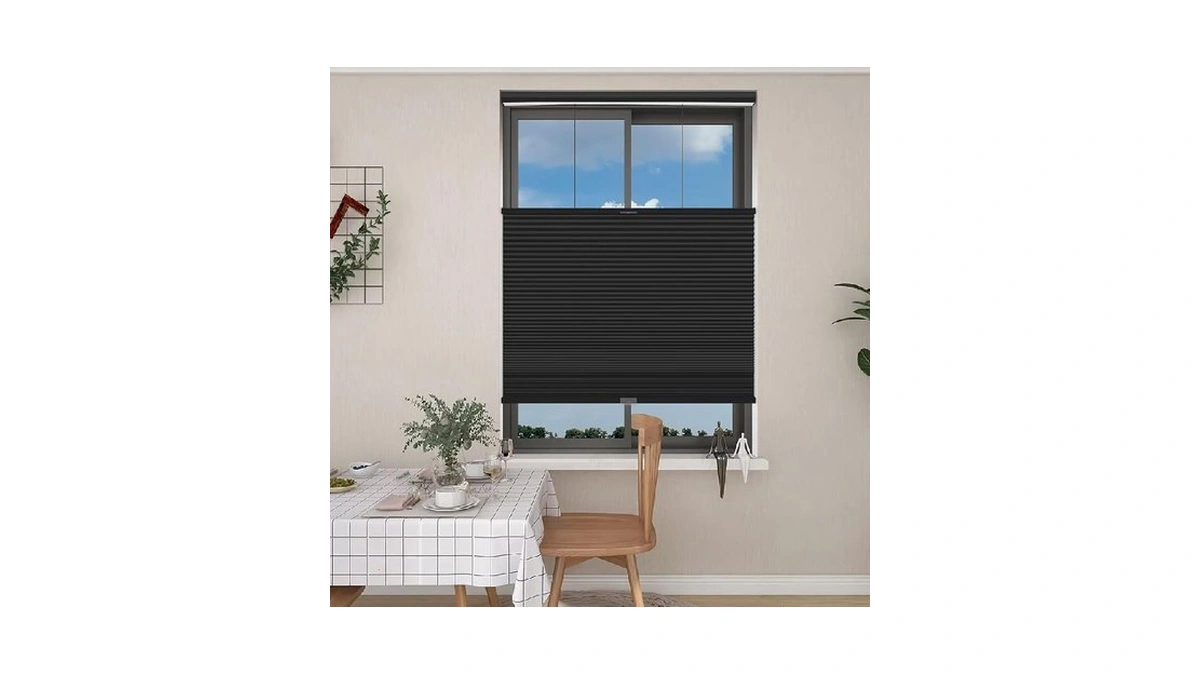 Changshade Top Down Bottom Up Blackout Cellular Shades, Cordless, Honeycomb