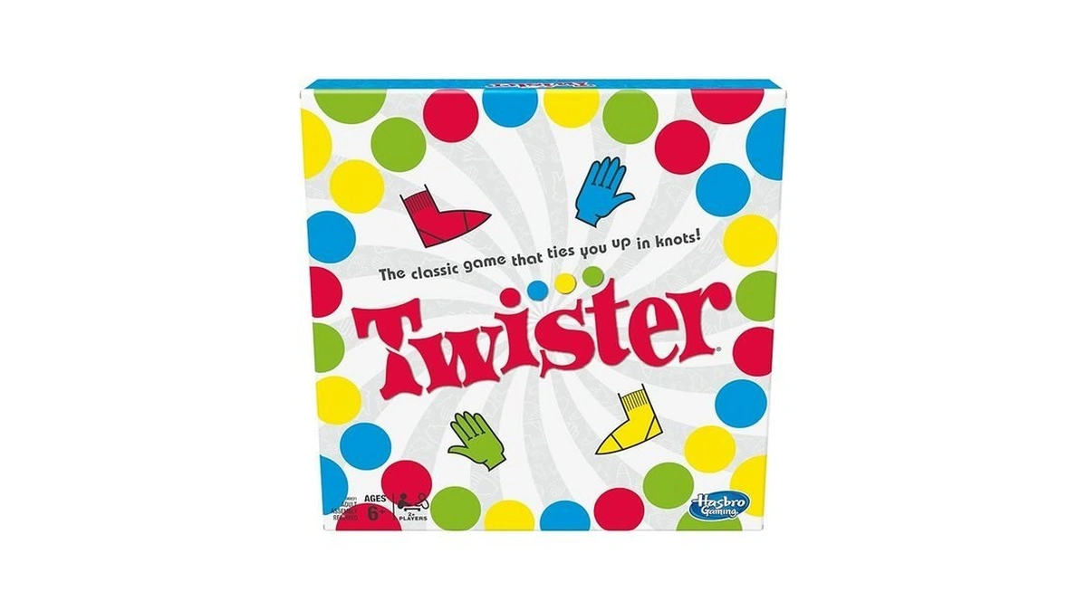 Hasbro Twister Party Classic Board Game For 2 Or More