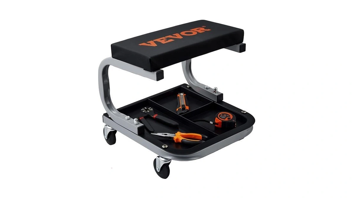 Vevor Rolling Creeper Garage/shop Seat, 250 Lbs Capacity Padded Rolling
