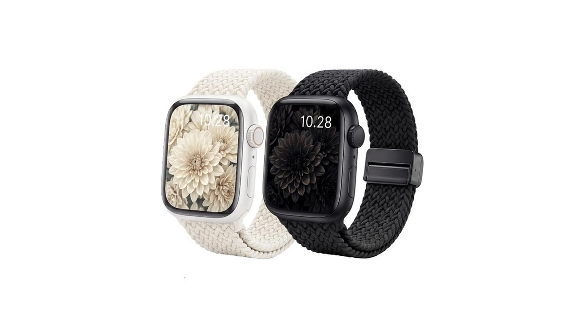 2pack Braided Magnetic Bands For Apple Watch Ultra 1 2