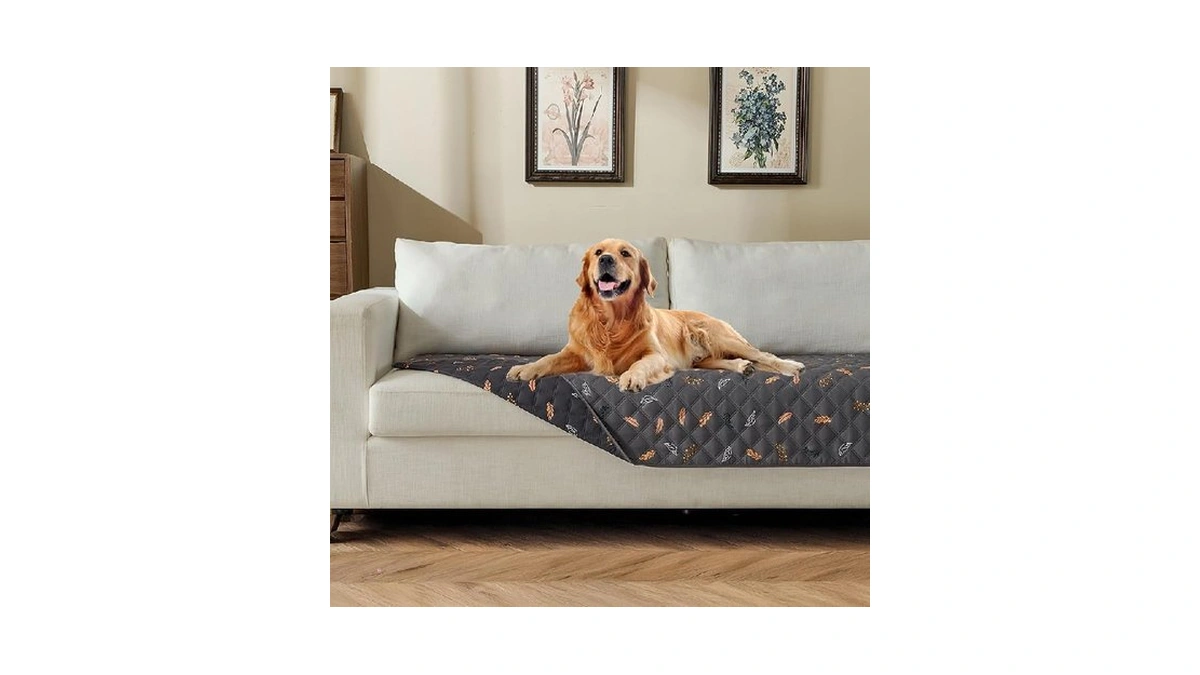 Snugglesinto Reversible Dog Bed Cover With Waterproof Lining, Water Resistant