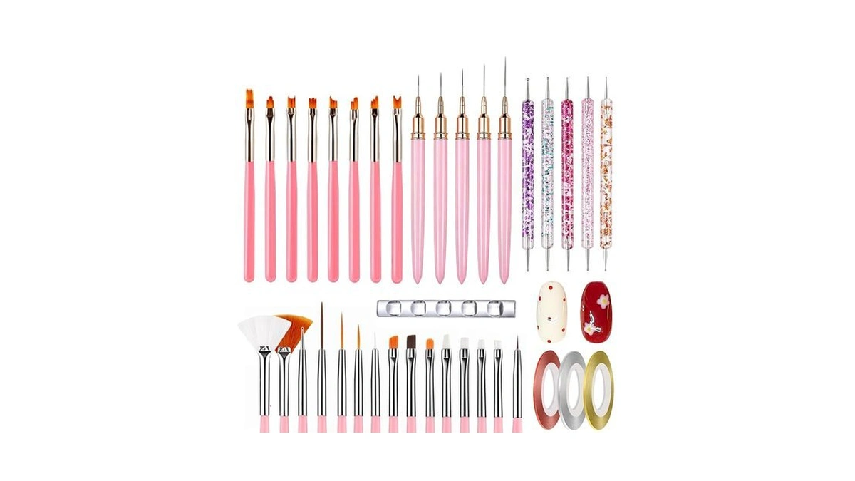 Nail Art Brushes Nail Art Tool Kit, Nail Design Tools