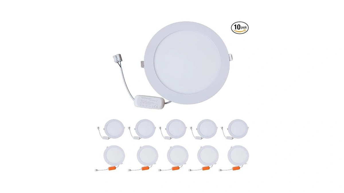 Hminled 8 Inch 18watt Ultra Thin Round Led Recessed Panel