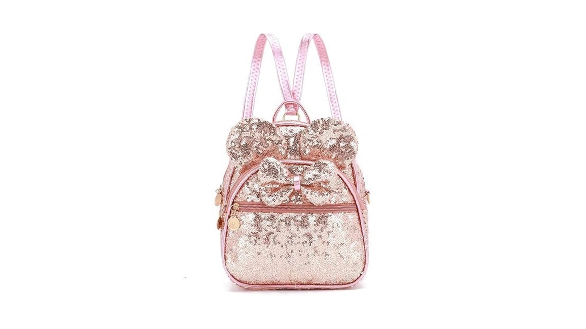 Kl928 Girls Bowknot Polka Dot Cute Mini Backpack Small Daypacks