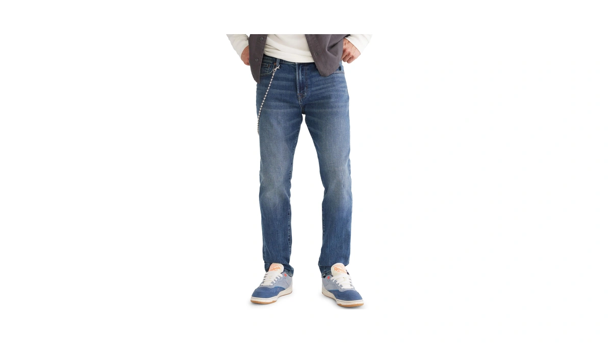 Aeropostale Mens Regular Fit Jean Medium Wash