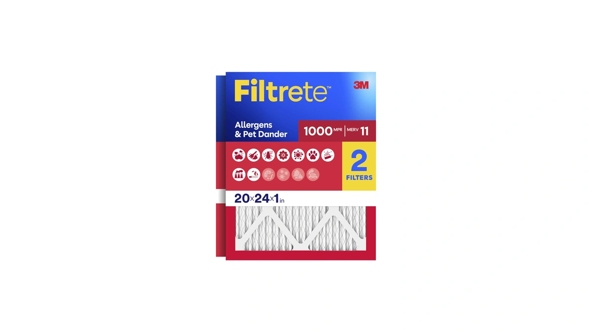 Filtrete 20x24x1 Air Filter, Merv 11, Mpr 1000, Allergens &