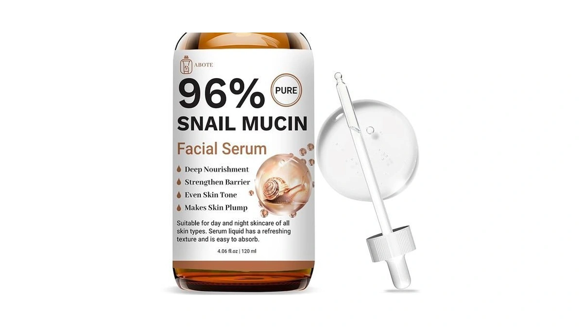 Abote Snail Mucin Face Serum 120ml With Pure 96% Snail