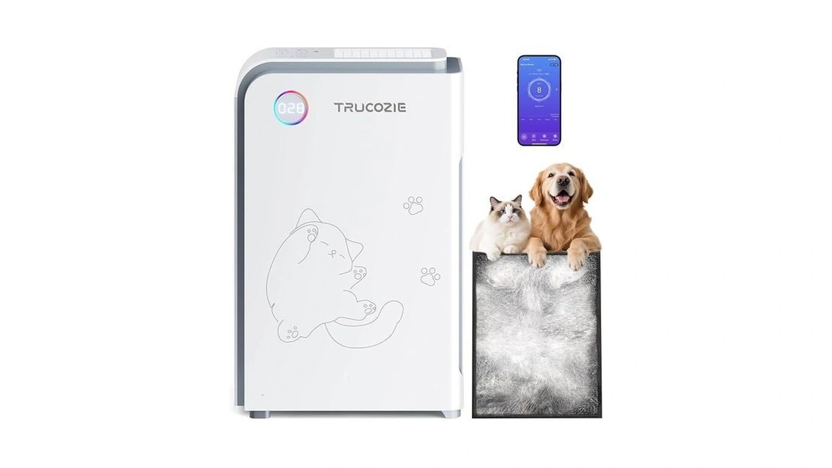 Trucozie Large Pet Air Purifier For Home Up To 3000