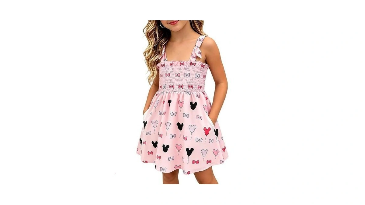 Jusgai Princess Dress For Kids Baby Girls-cartoon Graphics Sundress Holiday