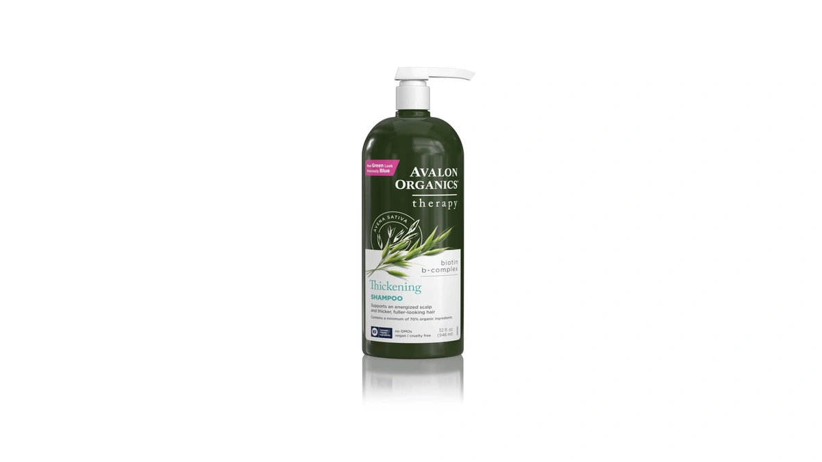 Avalon Organics Therapy Biotin B-complex Thickening Shampoo, 32 Oz