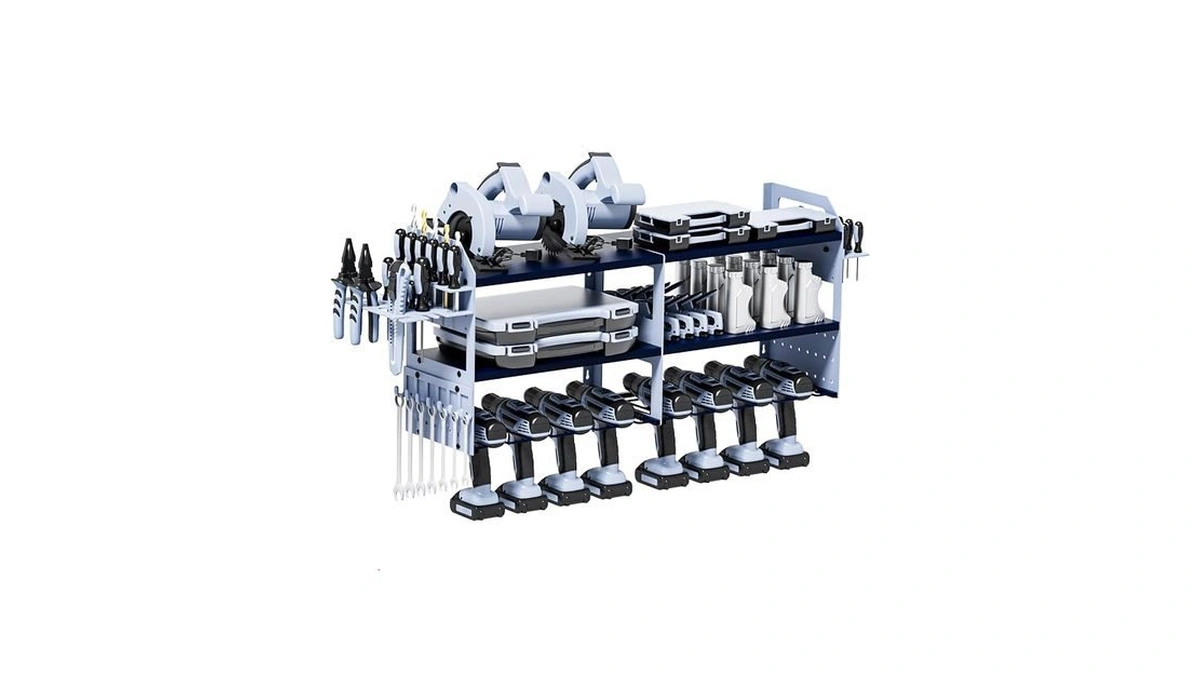 Toyear Mens Gifts, Large Power Tool Organizer Wall Mount, Drill