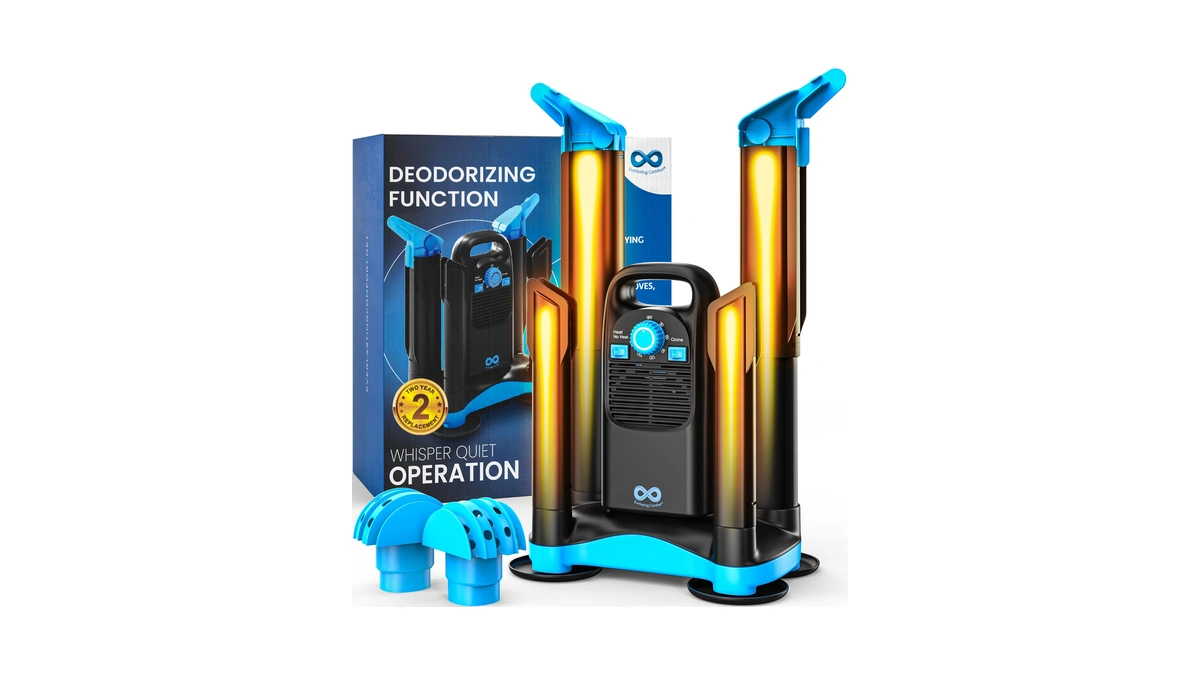 Upgraded Boot Dryer For Work Boots With Ozone Deodorizer -