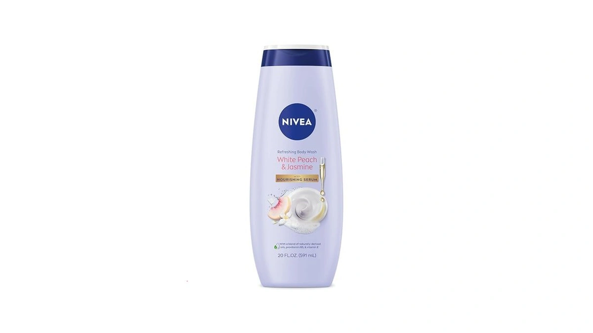 Nivea Refreshing White Peach And Jasmine Body Wash, 20 Fl