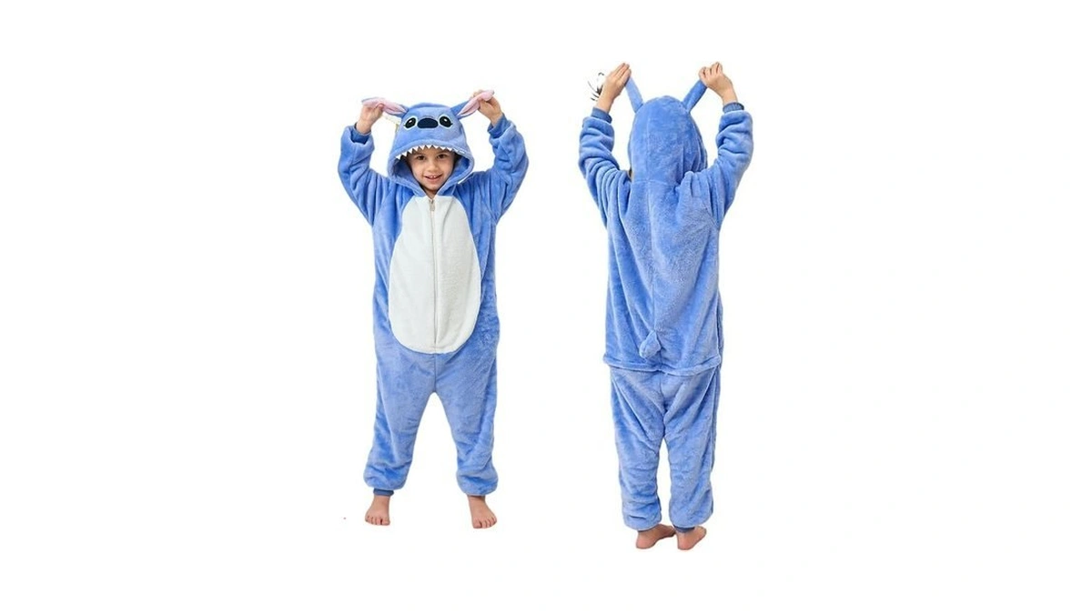 Unicorn Newoutfit Kids Onesie Animal Pajamas Costume Halloween Christmas Costume(8-10years)