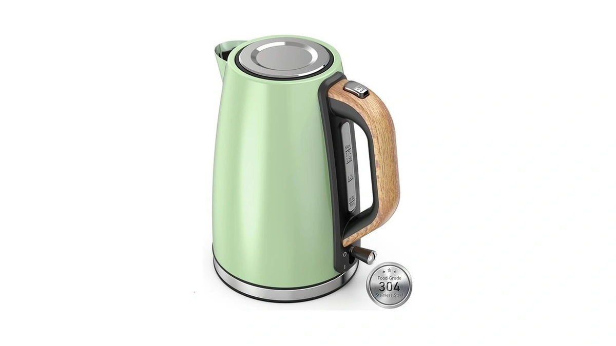 Electric Kettle For Boiling Water, 1.7l Visual Water Window Stainless