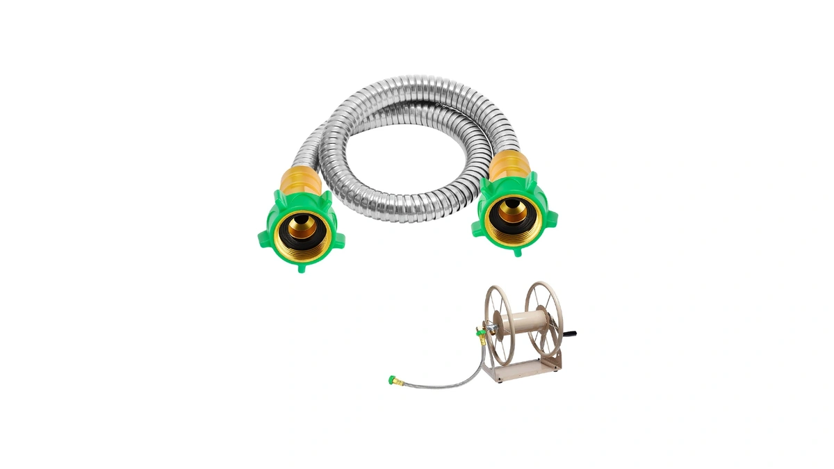Short Garden Hose With Female Female Connecto...