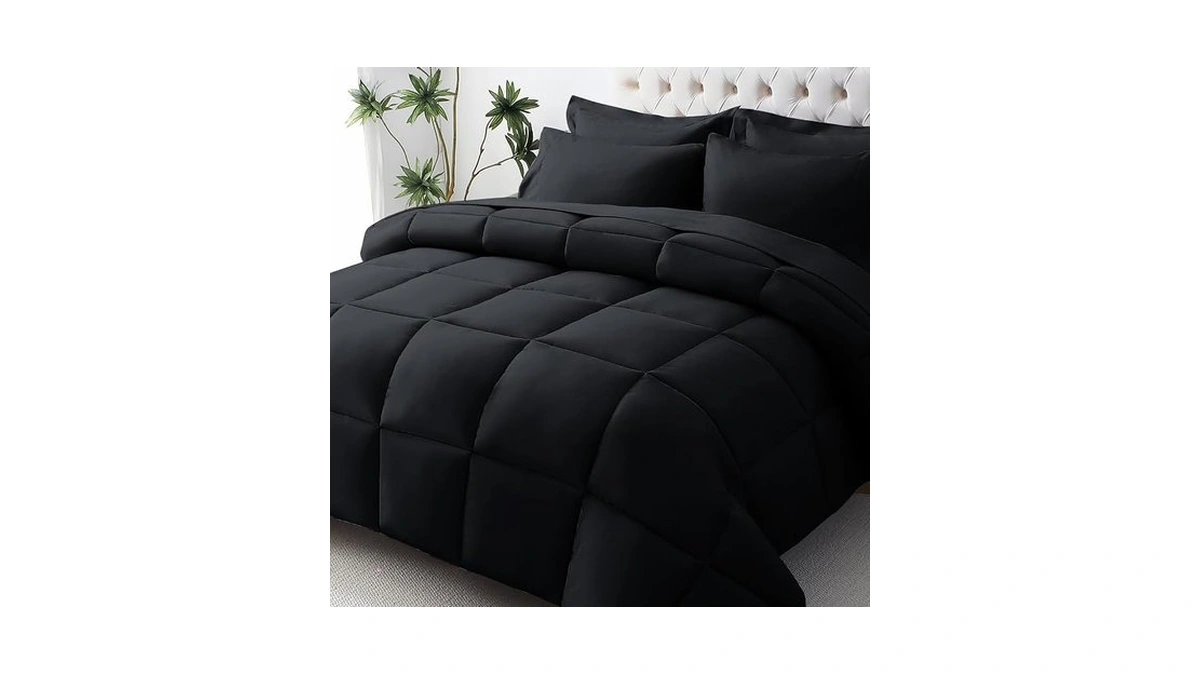 Amazon : Jollyvogue Queen Comforter Set, Ultra-so