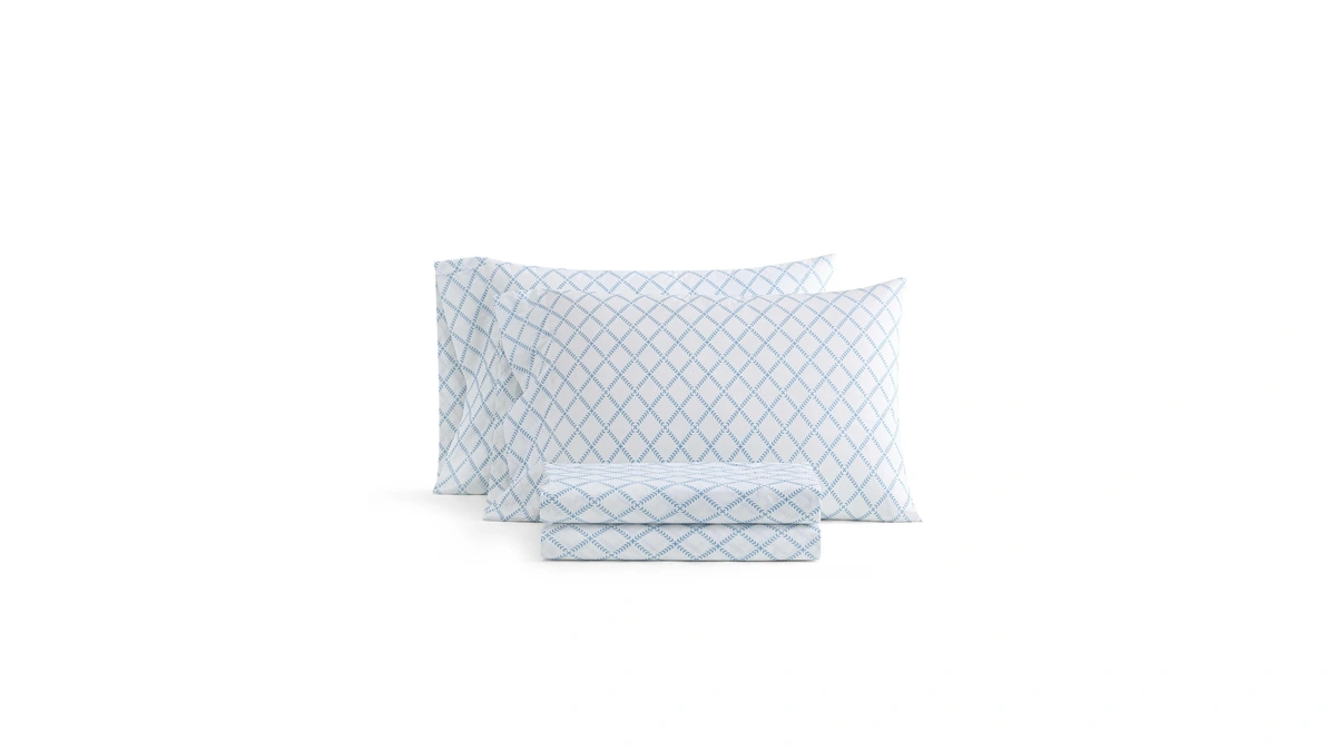 Martha Stewart - Full Size Sheet Set, Crisp & Tailored