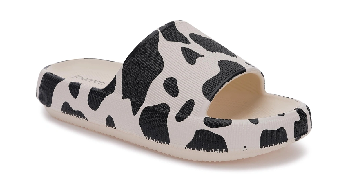 Joomra Thick Sole Pillow Slippers For Women Mens Slides W7.5-8.5/m6-7