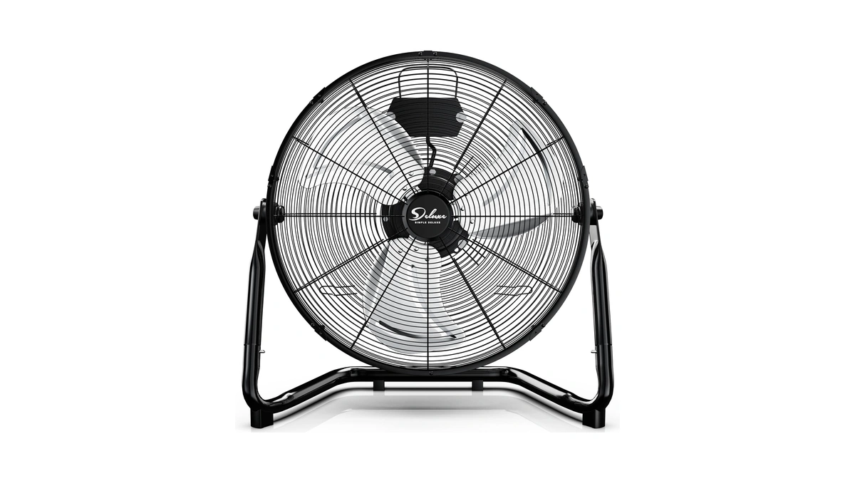 Simple Deluxe 20 Inch 3-speed High Velocity Heavy Duty Metal