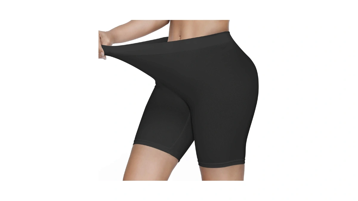 Simiya Women's Slip Shorts For Under Dresses, Seamless Smooth Comfortable