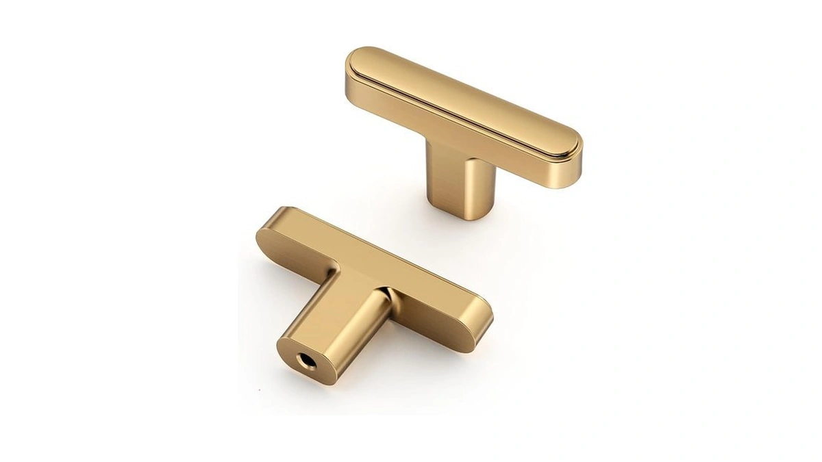Asidrama 2244 10 Pack Champagne Bronze Kitchen Cabinet Knobs Dresser