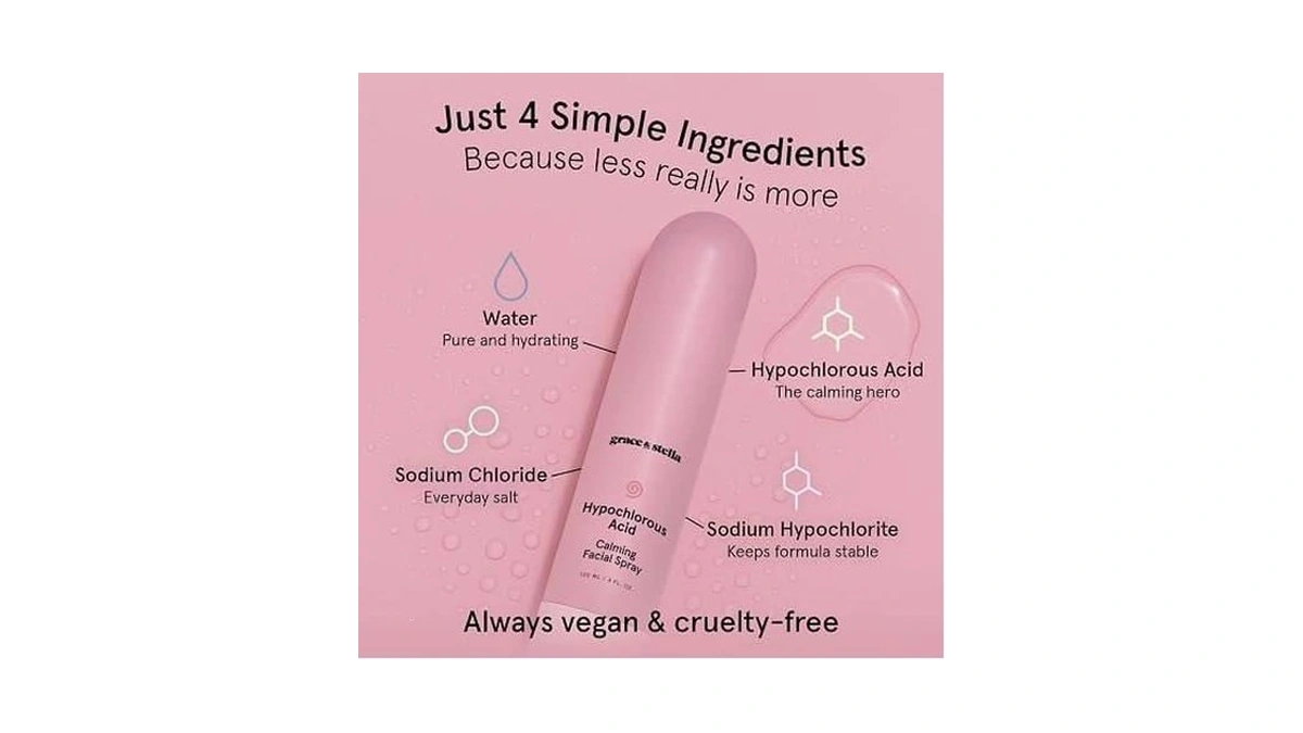 Grace & Stella Hypochlorous Acid Spray For Face - Acne