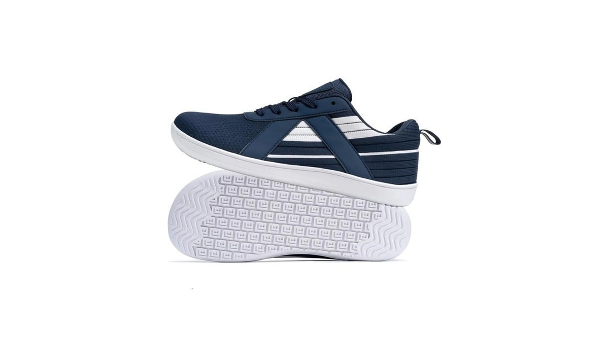Kefuwu Men's Barefoot Walking Shoes Wide Toe Lightweight 10 Blue