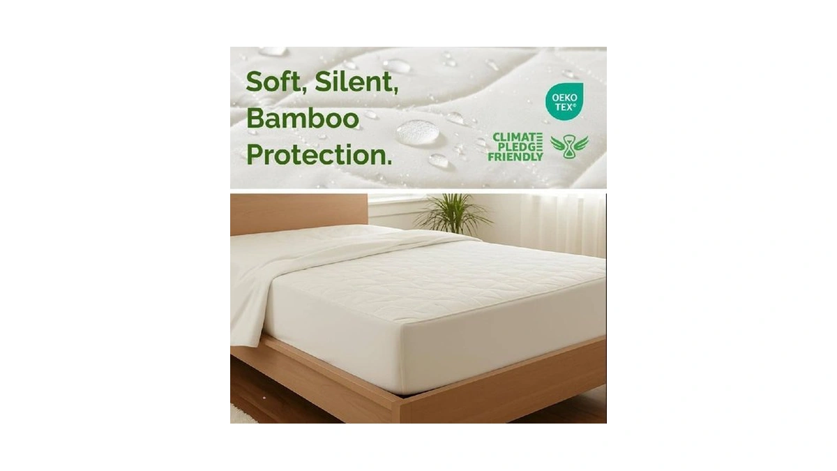 Waterproof Cooling Mattress Protector - Mattress Cover Twin Size Bed